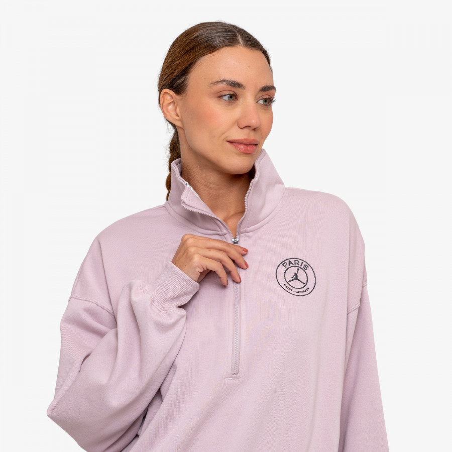 NIKE Majica dugih rukava s polu patentom Jordan Paris Saint-Germain 