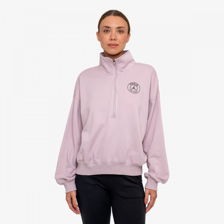 NIKE Majica dugih rukava s polu patentom Jordan Paris Saint-Germain 