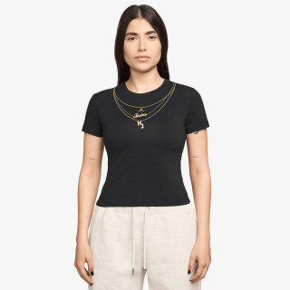 NIKE Majica kratkih rukava W J FLT SS TMID GFX TEE CHN 
