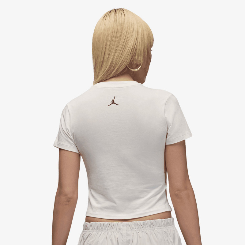NIKE Majica kratkih rukava W J FLT SS TMID GFX TEE CHN 