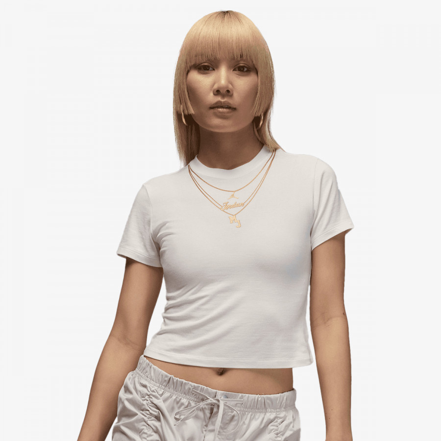 NIKE Majica kratkih rukava W J FLT SS TMID GFX TEE CHN 