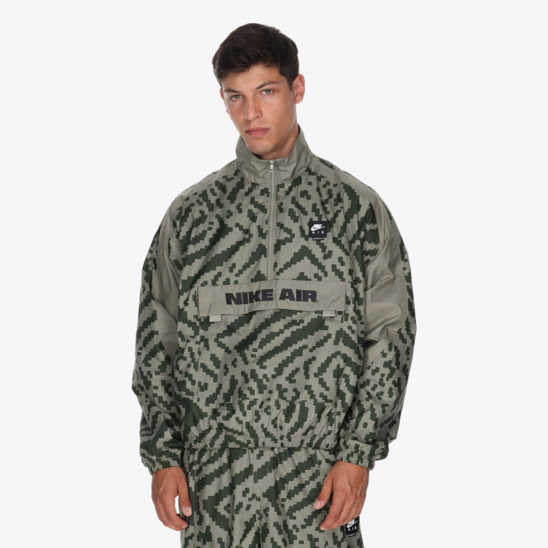 NIKE Majica dugih rukava s polu patentom M NK AIR 1/2 ZIP JACKET AOP 