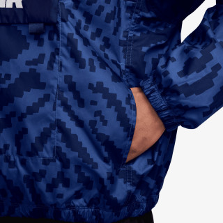 NIKE Majica dugih rukava s polu patentom M NK AIR 1/2 ZIP JACKET AOP 