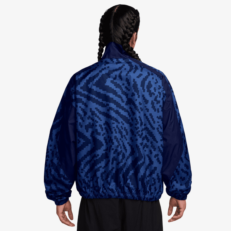 NIKE Majica dugih rukava s polu patentom M NK AIR 1/2 ZIP JACKET AOP 