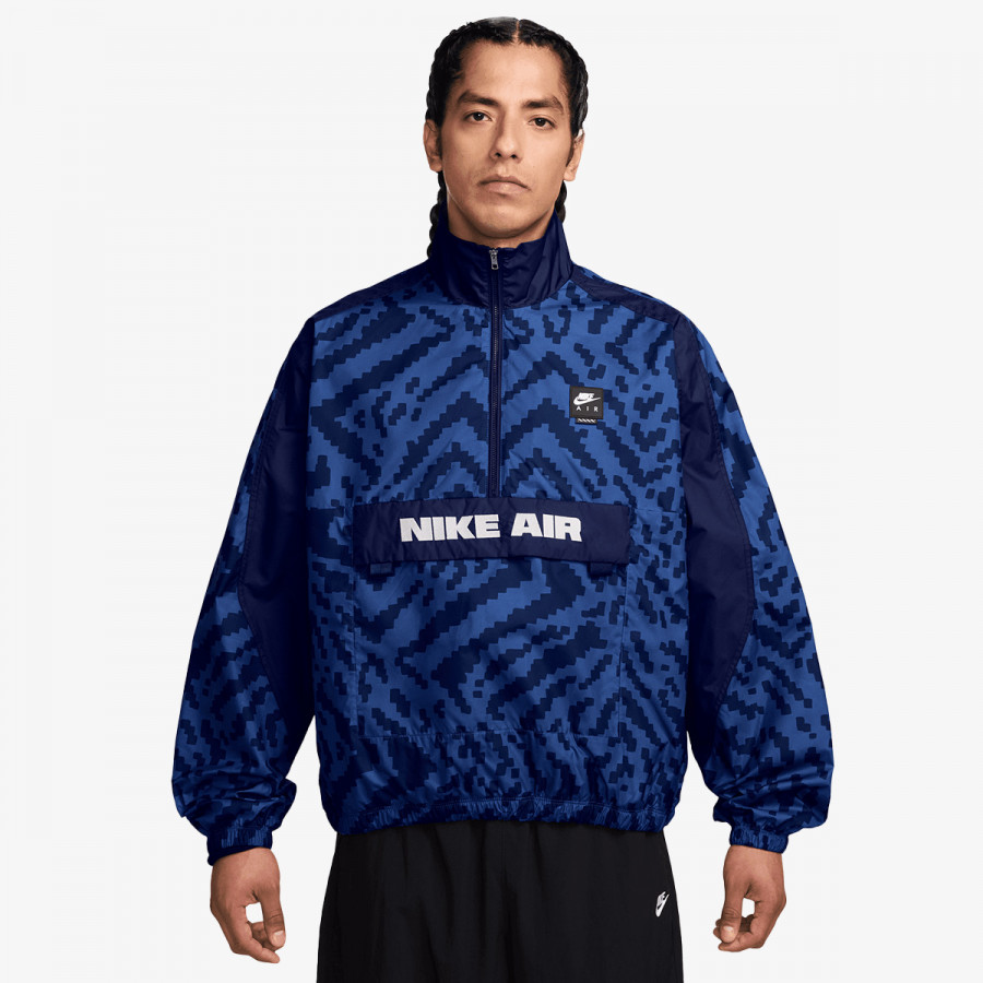 NIKE Majica dugih rukava s polu patentom M NK AIR 1/2 ZIP JACKET AOP 
