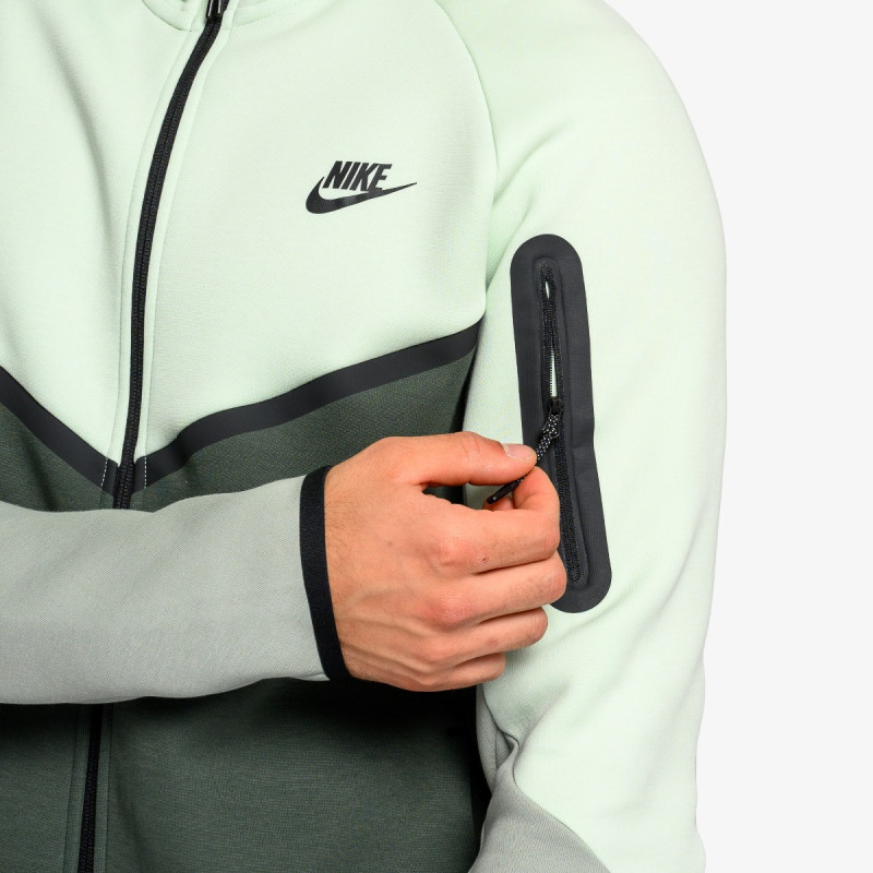 NIKE Majica s kapuljačom na patent M NK TCH FLC FZ WR HOODIE 