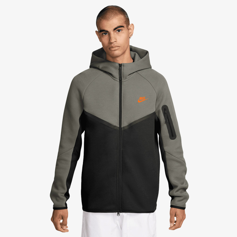 NIKE Majica s kapuljačom na patent M NK TCH FLC FZ WR HOODIE 