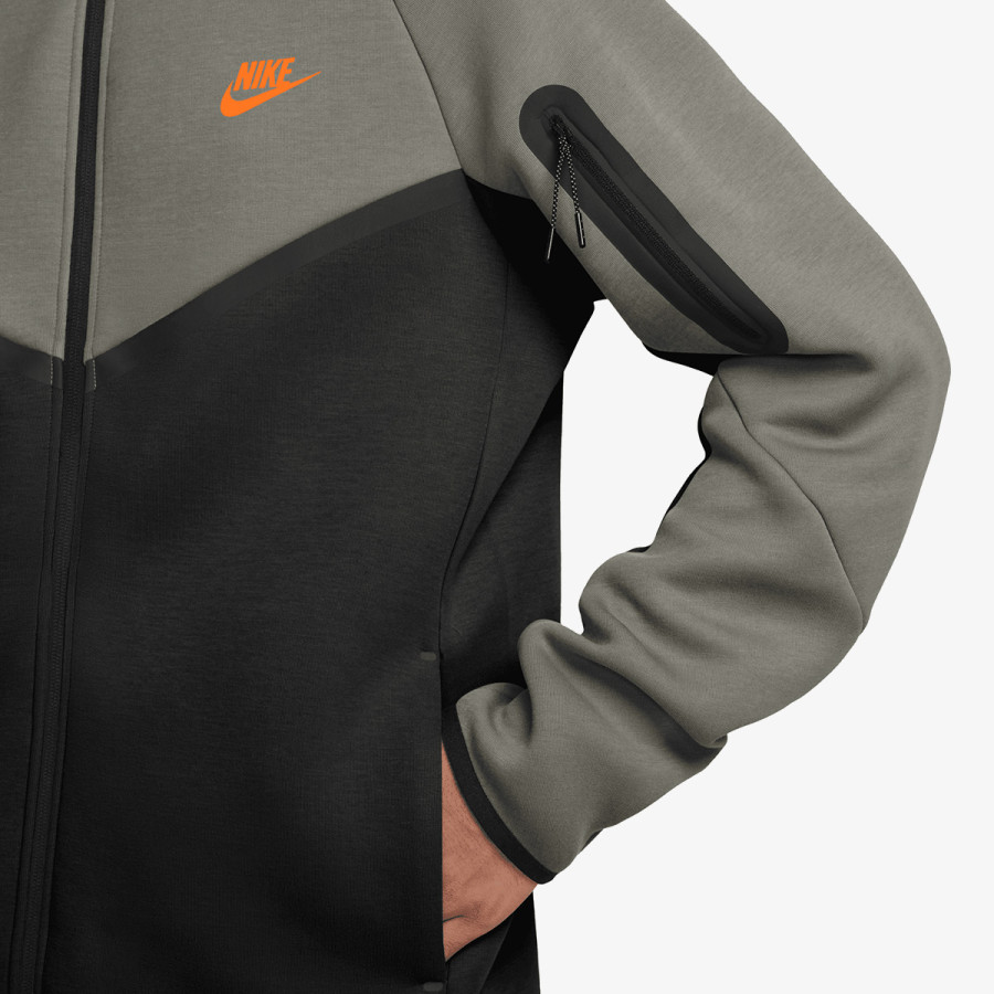 NIKE Majica s kapuljačom na patent M NK TCH FLC FZ WR HOODIE 
