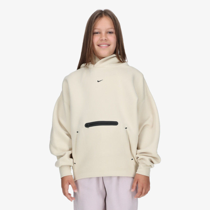 NIKE Majica s kapuljačom na patent B NSW TCH FLC OVRS PO HDY-PD 