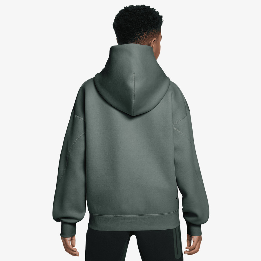 NIKE Majica s kapuljačom B NSW TCH FLC OVRS PO HDY-PD 