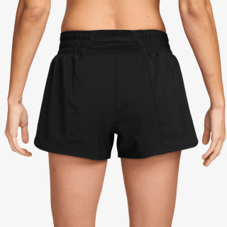 NIKE Kratke hlače W NK ONE SWSH HBR DF MR 3IN BR 