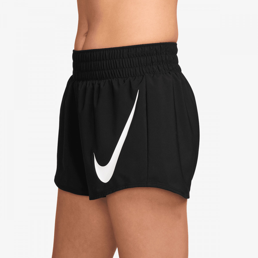 NIKE Kratke hlače W NK ONE SWSH HBR DF MR 3IN BR 