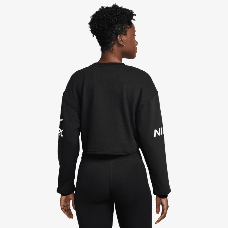 NIKE Majica bez kragne W NP DF FLC CREW TT GRX 