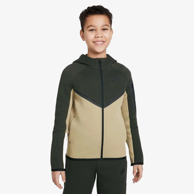 NIKE Majica s kapuljačom na patent B NSW TCH FLC FZ - PD 