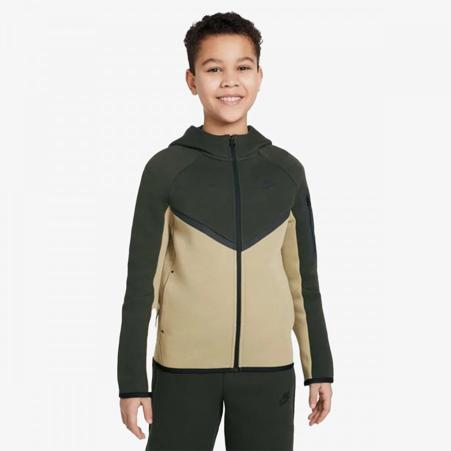 NIKE Majica s kapuljačom na patent B NSW TCH FLC FZ - PD 