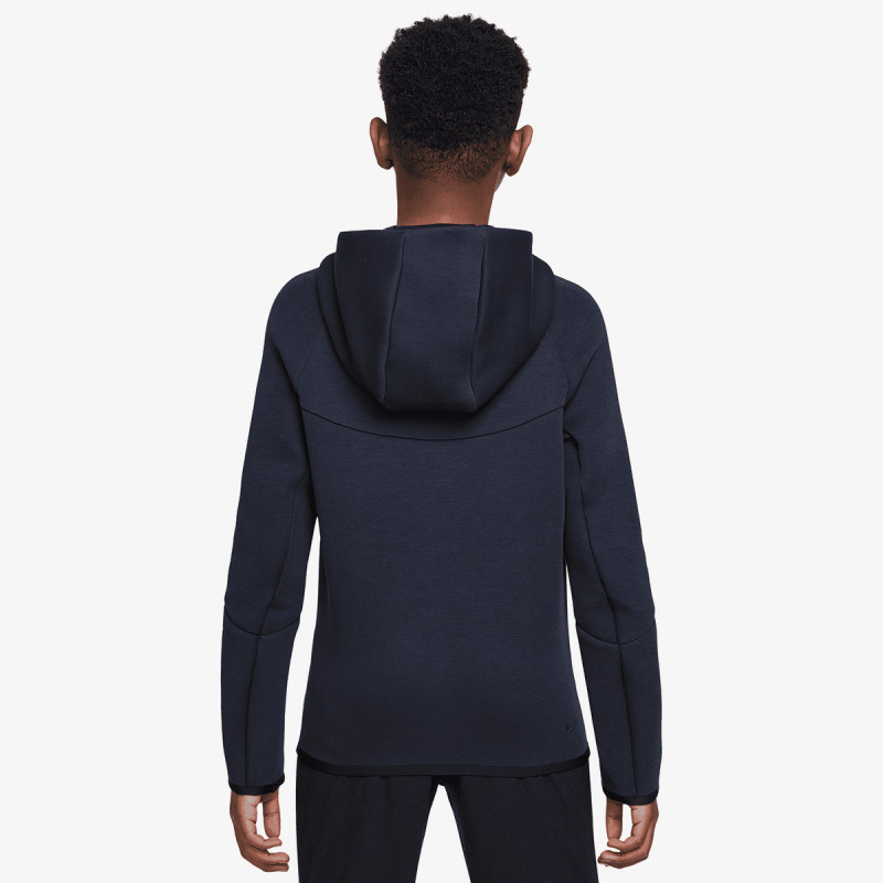 NIKE Majica s kapuljačom na patent B NSW TCH FLC FZ - PD 