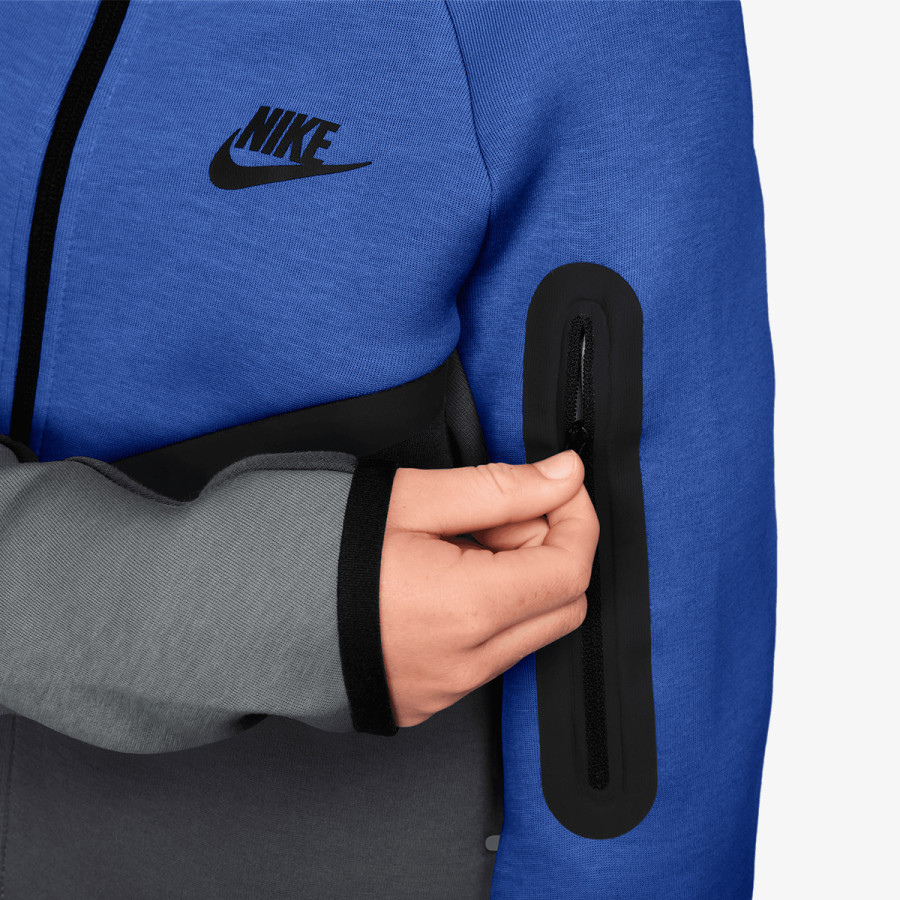 NIKE Majica s kapuljačom na patent B NSW TCH FLC FZ - PD 