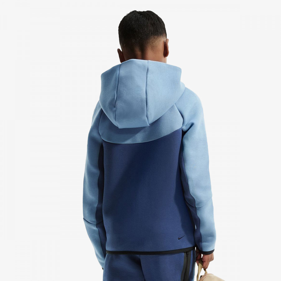 NIKE Majica s kapuljačom na patent B NSW TCH FLC FZ - PD 