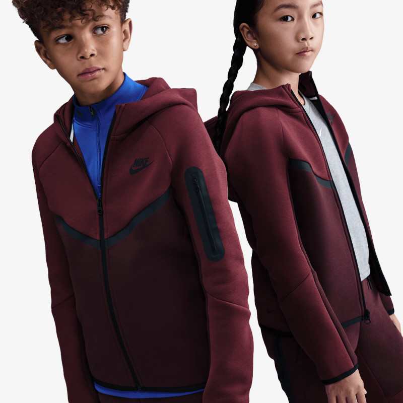 NIKE Majica s kapuljačom na patent B NSW TCH FLC FZ - PD 