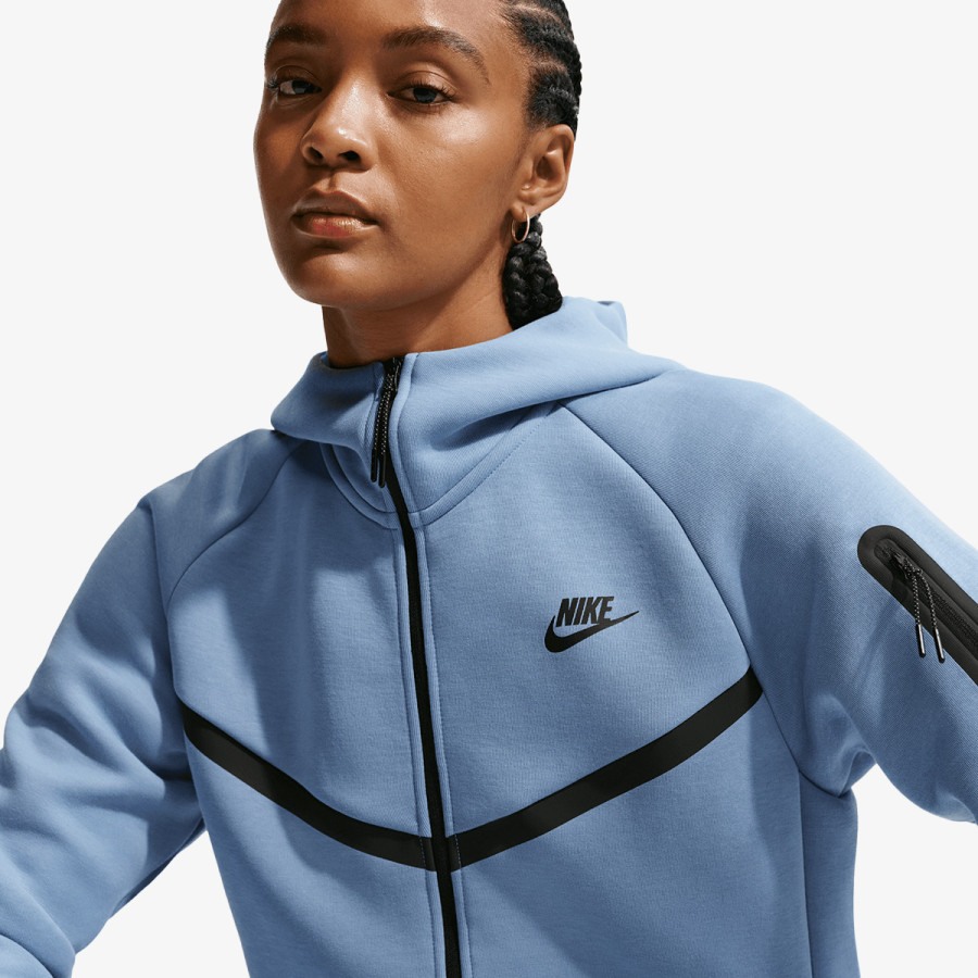 NIKE Majica s kapuljačom na patent W NSW TCH FLC WR FZ HDY 2 