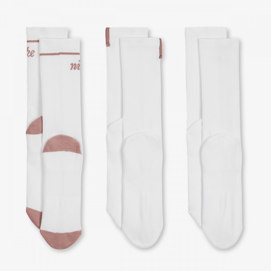 NIKE Čarape U NK ED PL CSH CRW 3P 144 WGFX 