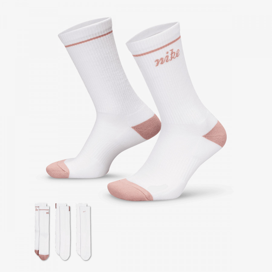 NIKE Čarape U NK ED PL CSH CRW 3P 144 WGFX 