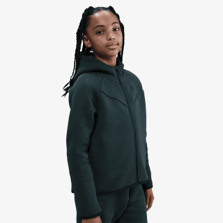 NIKE Majica s kapuljačom na patent G NSW TCH FLC HD FZ LS - PD 