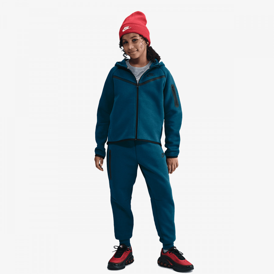 NIKE Majica s kapuljačom na patent G NSW TCH FLC HD FZ LS - PD 