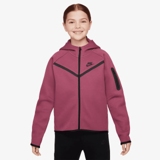 NIKE Majica s kapuljačom na patent G NSW TCH FLC HD FZ LS - PD 