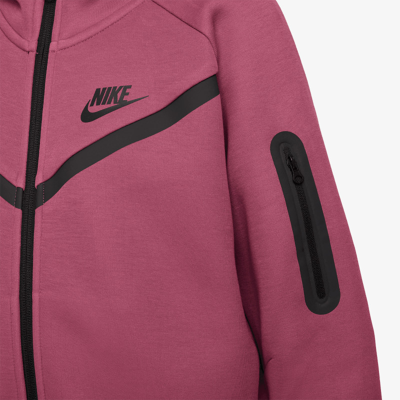NIKE Majica s kapuljačom na patent G NSW TCH FLC HD FZ LS - PD 