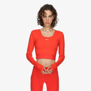 NIKE Majica dugih rukava W NP DF LS TOP GG SHINE 