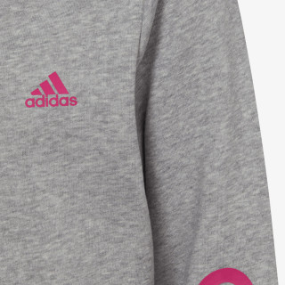 adidas Majica s kapuljačom na patent G ESS LIN FZ HD