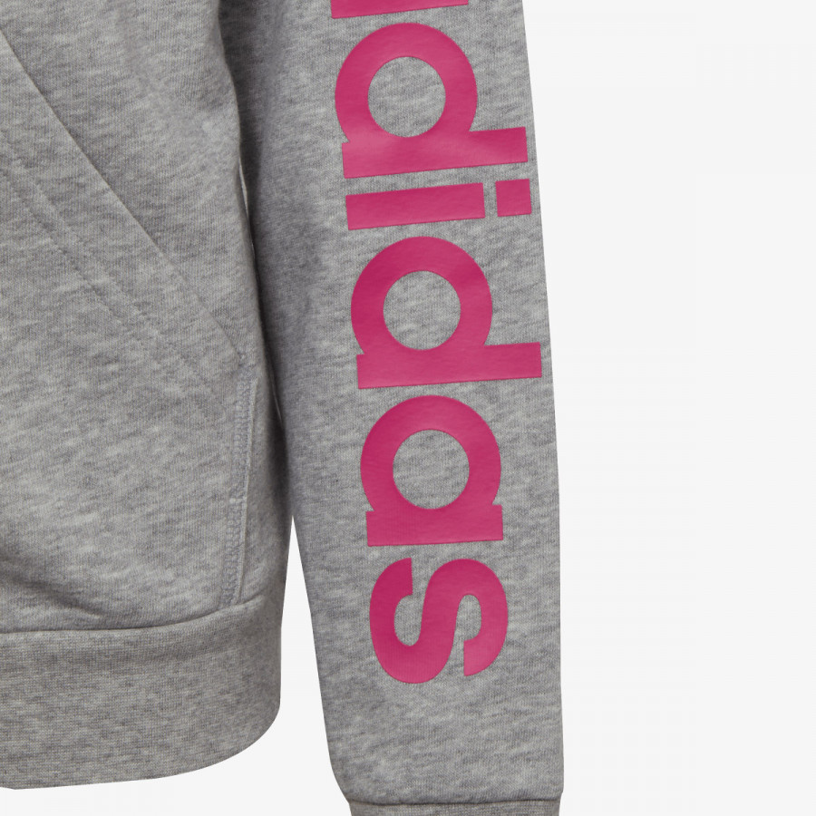 adidas Majica s kapuljačom na patent G ESS LIN FZ HD