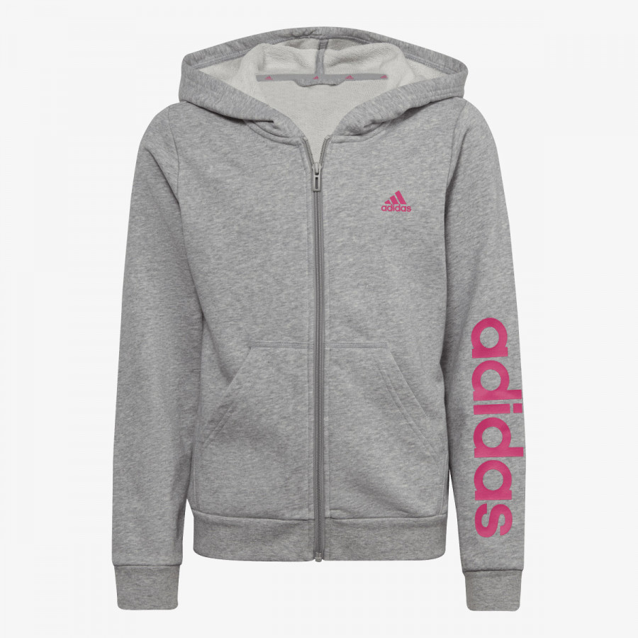 adidas Majica s kapuljačom na patent G ESS LIN FZ HD