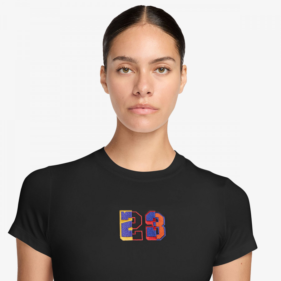 NIKE Majica kratkih rukava W J FLT SS TMID GFX TEE 23 