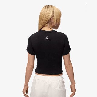 NIKE Majica kratkih rukava W J BRK SS TMID GFX TEE BB 