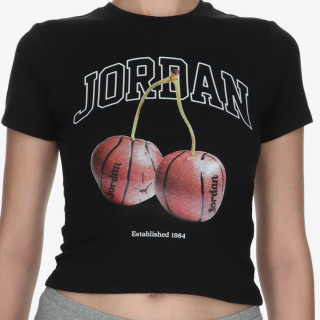 NIKE Majica kratkih rukava W J BRK SS TMID GFX TEE BB 