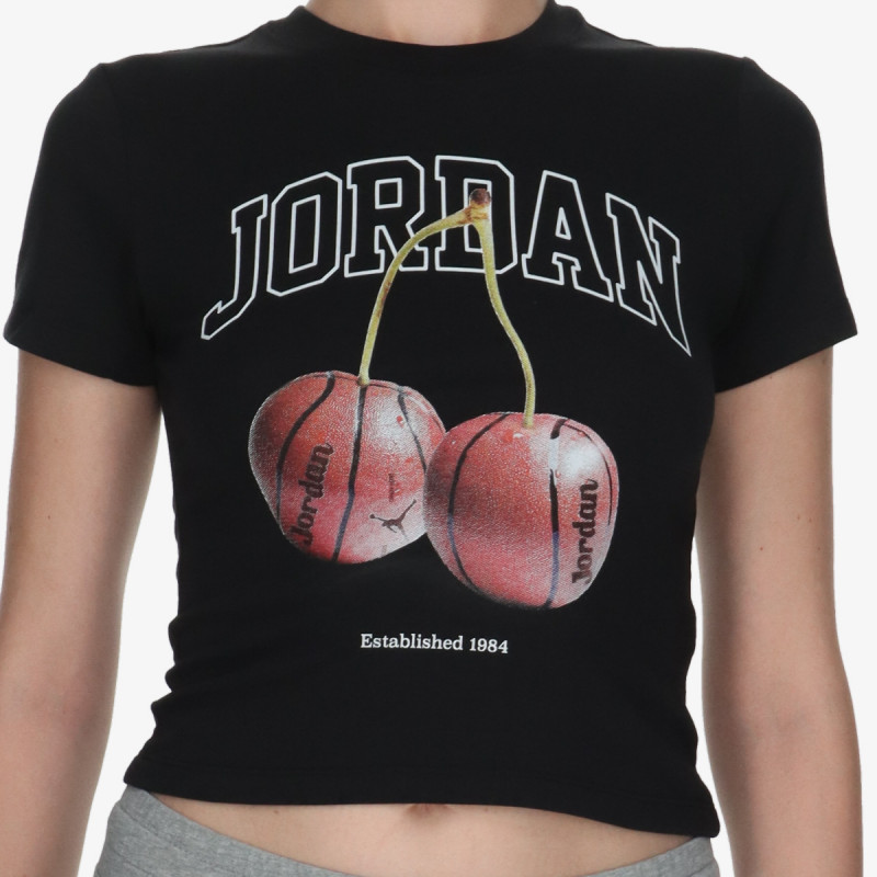 NIKE Majica kratkih rukava W J BRK SS TMID GFX TEE BB 