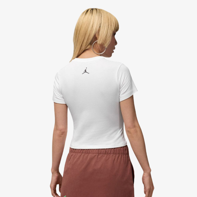 NIKE Majica kratkih rukava W J BRK SS TMID GFX TEE BB 