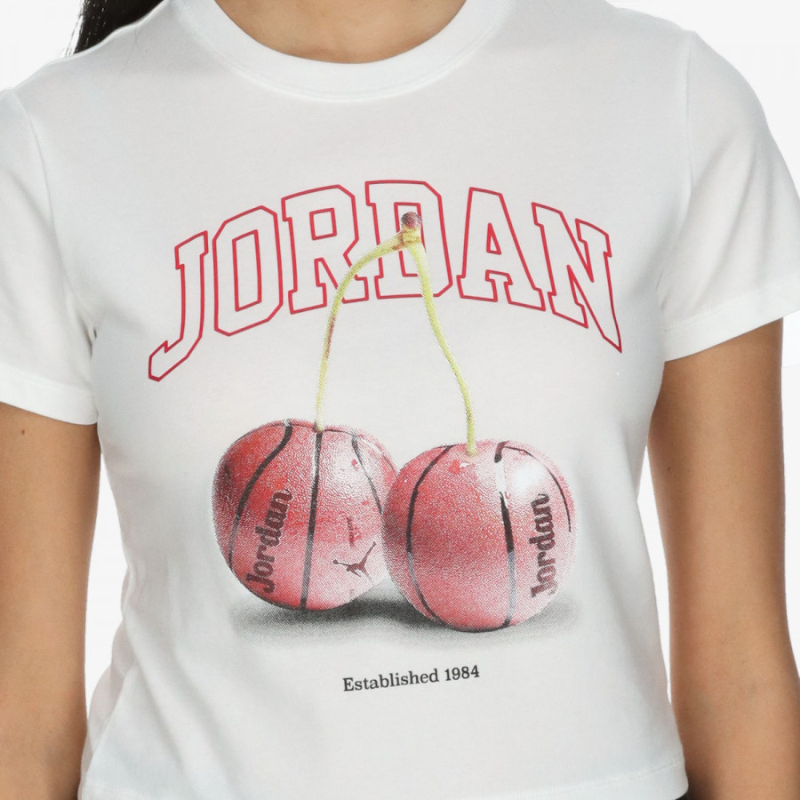 NIKE Majica kratkih rukava W J BRK SS TMID GFX TEE BB 