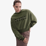 NIKE Majica bez kragne W NSW PHNX FLC CREW GLS 