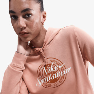 NIKE Majica s kapuljačom W NSW CLUB FLC GX STD PO HDY 