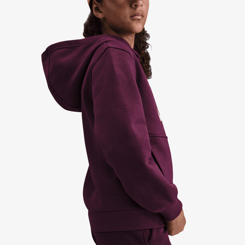 NIKE Majica dugih rukava s polu patentom Kylian Mbappé Club Fleece 