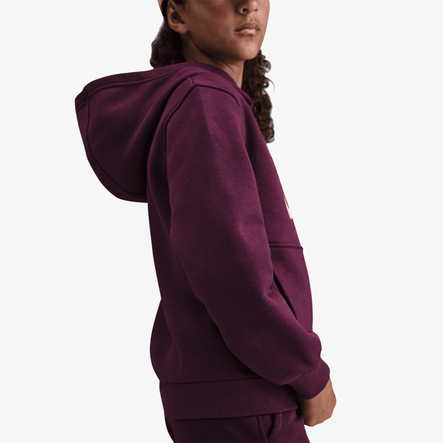 NIKE Majica dugih rukava s polu patentom Kylian Mbappé Club Fleece 