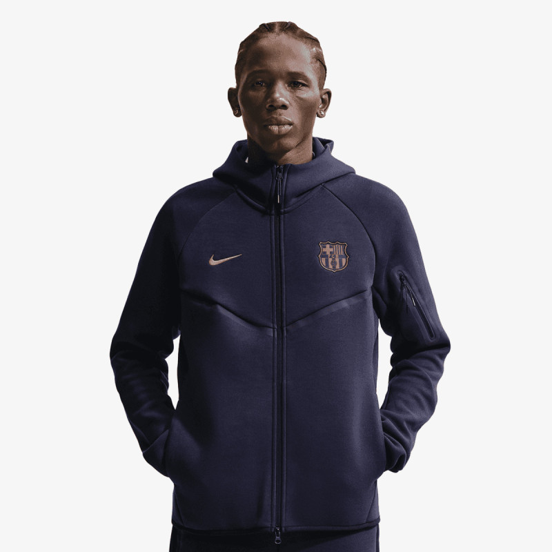 NIKE Majica s kapuljačom na patent FCB M NK TCH FLC FZ WR HOODIE 
