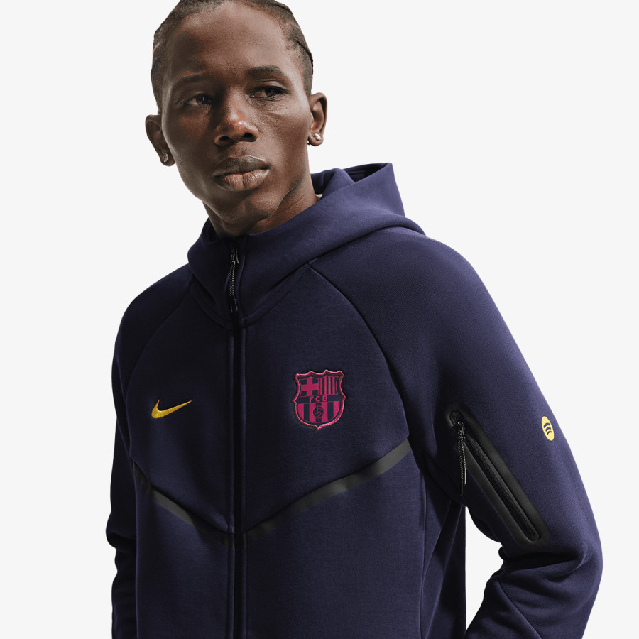 NIKE Majica s kapuljačom na patent FCB M NK TCH FLC FZ WR HOODIE 