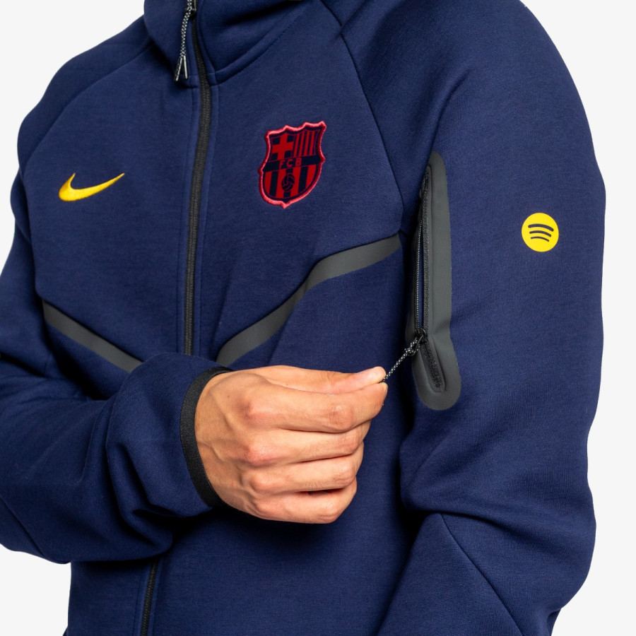 NIKE Majica s kapuljačom na patent FCB M NK TCH FLC FZ WR HOODIE 