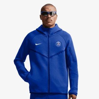 NIKE Majica s kapuljačom na patent PSG M NK TCH FLC FZ WR HOODIE 