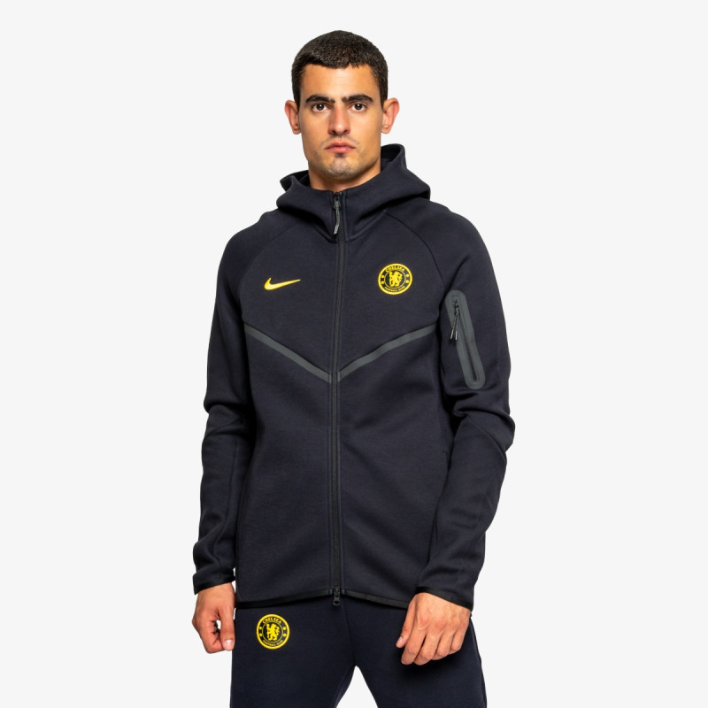 NIKE Majica s kapuljačom na patent CFC M NK TCH FLC FZ WR HDY 