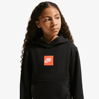 NIKE Majica s kapuljačom K NSW LS FT TOP CLUB FAM 